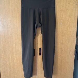 ALO Yoga Brown Leggings with Logo